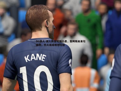 OG真人-湖人阵容短板凸显，詹姆斯未来引猜测，热火或成理想归宿